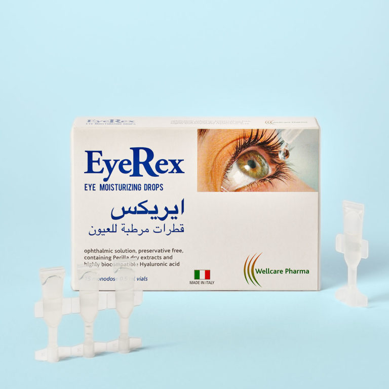 EyeRex Eye Moisturizing Drops WellcarePharma.it